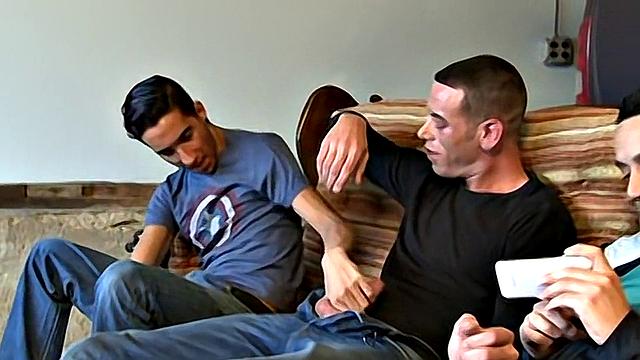 Жаркий секс лучше порно - Остин Киз, JD Ryder и Эндрю Фитч