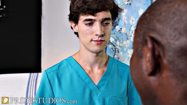 FamilyCreep - Twink Gets In Trouble And Gets Spanked By Ebony Stepdad