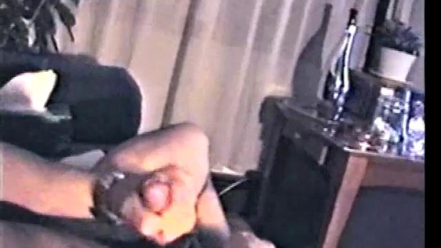 Catching Zack Stroking