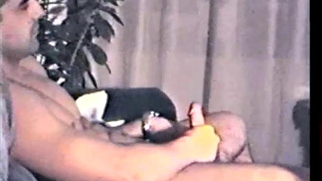 Catching Zack Stroking