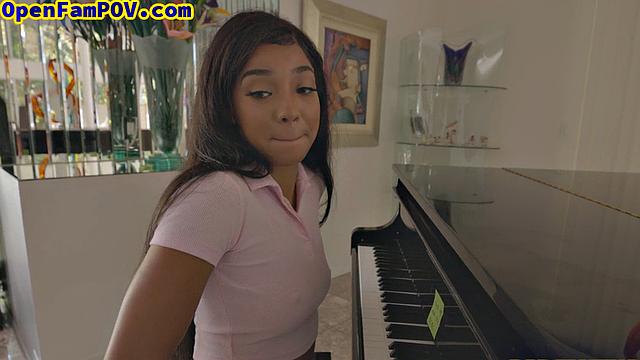 Sweetheart enjoys cockriding