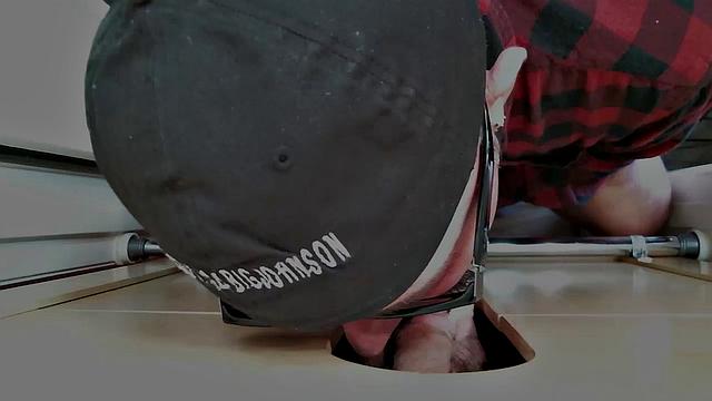 Football Coach Gets Sucked Off At The Gloryhole