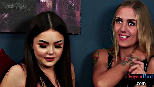 Dirty talking voyeur sluts teasing guy