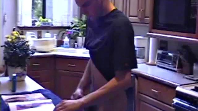 Ric brings a porn magazine, lube, and a towel to rip one off. After pulling out his hard dick and flipping through girlie magazines, Ric lets a helping hand tpuch him.