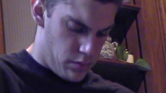 Ric brings a porn magazine, lube, and a towel to rip one off. After pulling out his hard dick and flipping through girlie magazines, Ric lets a helping hand tpuch him.