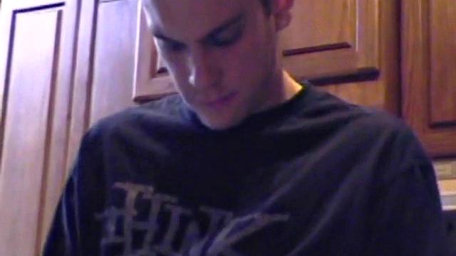 Ric brings a porn magazine, lube, and a towel to rip one off. After pulling out his hard dick and flipping through girlie magazines, Ric lets a helping hand tpuch him.