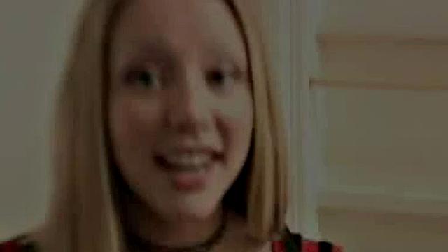 College teen partying and teasing