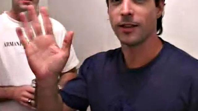 College teen partying and teasing