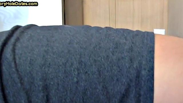 Gloryhole DILF gets fucked in ass after closeup BJ