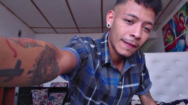 This super skinny Latin boy teases us a bit, before kicking back and stripping out of his clothes. All boned up and ready for action, the young man delivers a hot stroke show that ends with his cum spattered to his chest