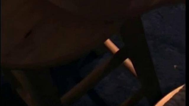 After the straight porno begins playing, Troy strips naked and begins stroking his cock, as the camera explores all the of his body.