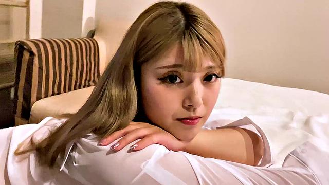 Keiko Adachi comes back to visit and we her pink pussy all afternoon