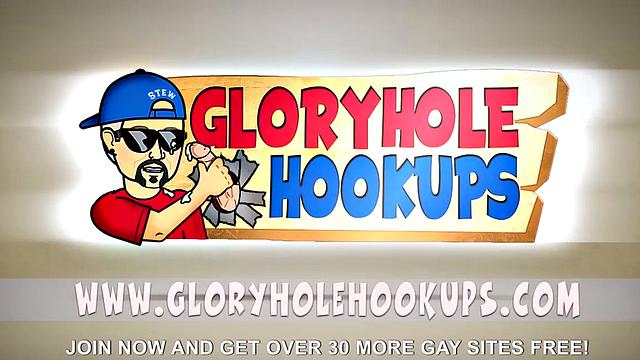 Gloryhole Hotel Blowjob Action
