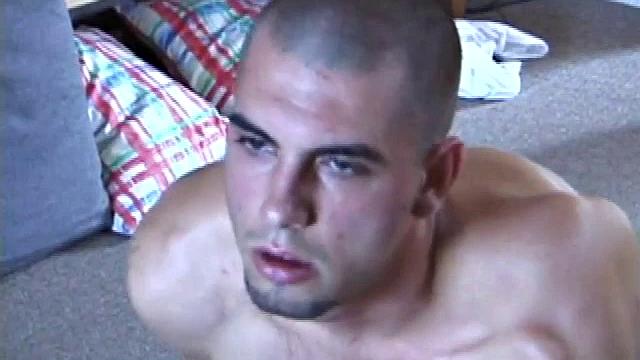 This sexy student is ready and willing to do anything, including showing off his stiff dick and stroking the cum out of it. Josh has his snowboard with him and plans to splatter it with his seed.