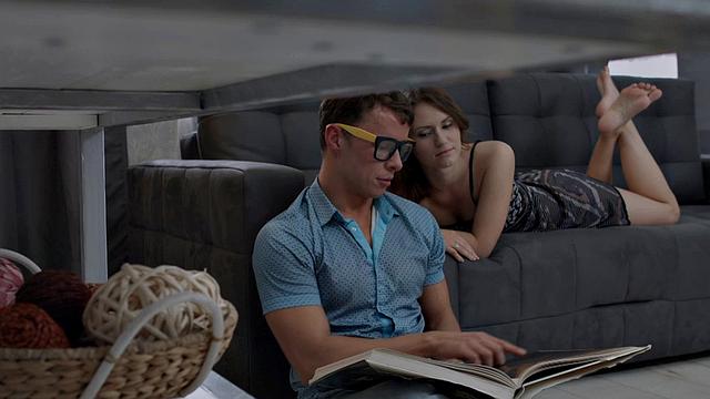 Sensual Sofy Soul Blows and Bangs Her Big Boyfriend