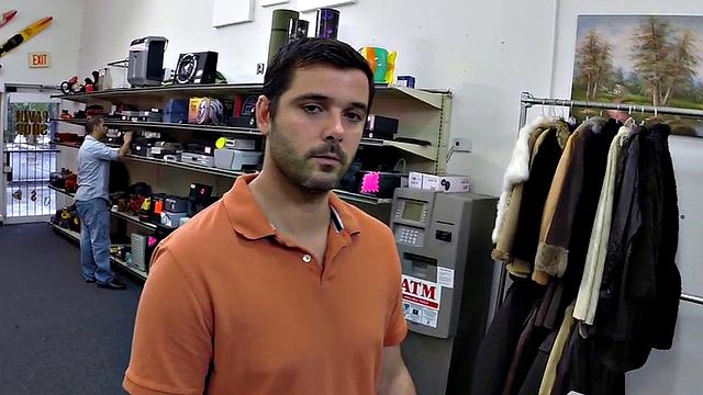 Pawn gay sucks two dicks in threesome Meeting Room