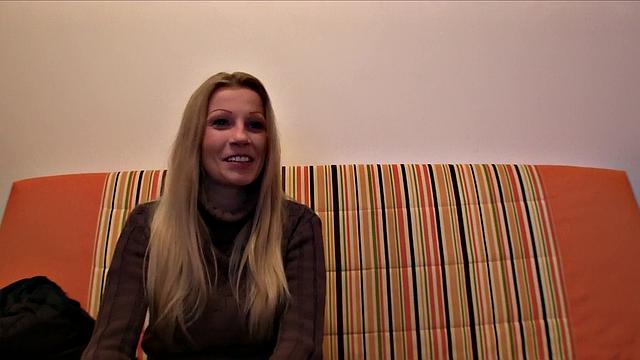 Meeting the new blonde neighbor