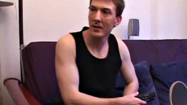 After stripping off his clothes Richard Azina lubes up his cock and strokes it hard. He uses his fingers and sex toys to pleasure his ass, before blasting his cum load onto the skateboard he rides.