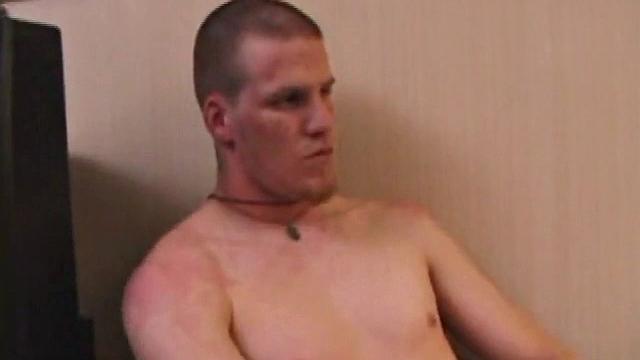 Title: Jack is a tall and beefy guy ready to get his stroke show going. For someone who lives in Southern California, he must not get outside that often, because he doesn't have a tan.