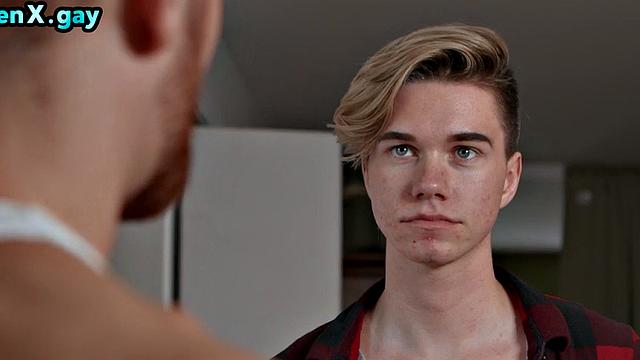 Manly jock barebacked by twinks after cocksucking