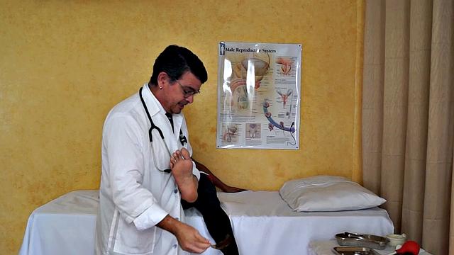 Rave just assumed that his doctor's name Dr. Tickles was just a peculiar name. But little did he know that his kinky doctor also has a peculiar method of treating his young Asian twink patients. He uses tickle therapy to cure them of their ailment.