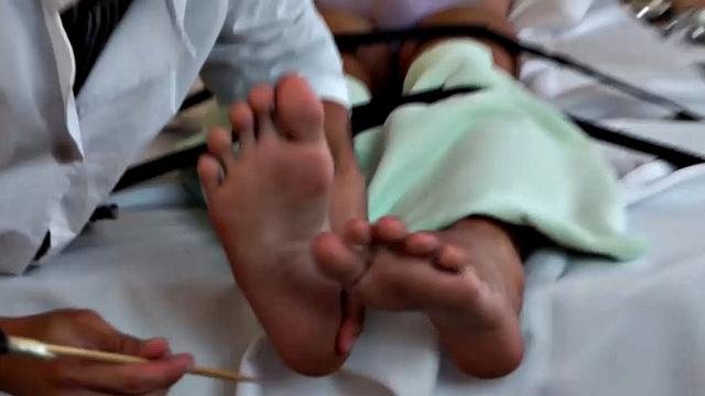 Rave just assumed that his doctor's name Dr. Tickles was just a peculiar name. But little did he know that his kinky doctor also has a peculiar method of treating his young Asian twink patients. He uses tickle therapy to cure them of their ailment.