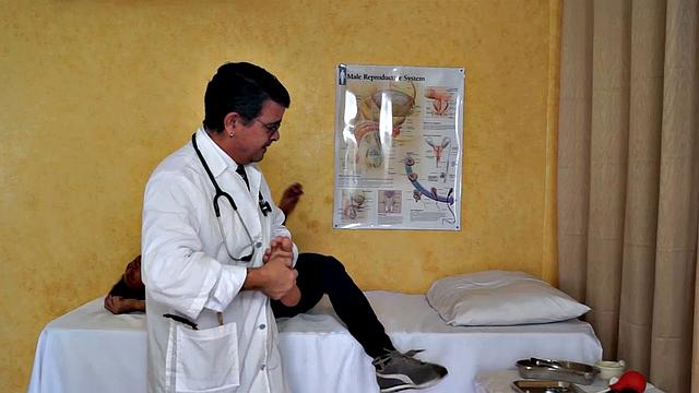 Rave just assumed that his doctor's name Dr. Tickles was just a peculiar name. But little did he know that his kinky doctor also has a peculiar method of treating his young Asian twink patients. He uses tickle therapy to cure them of their ailment.