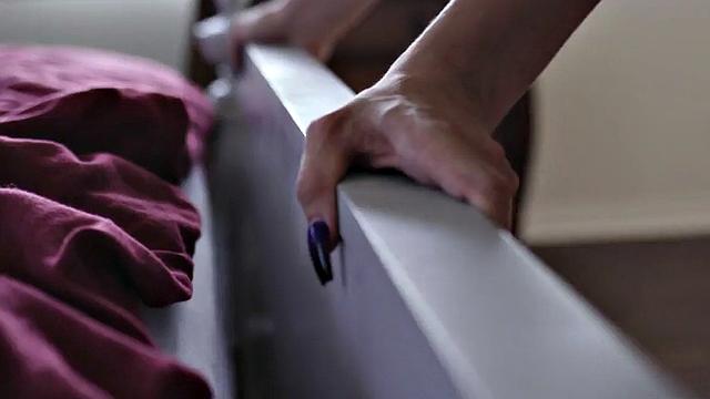 Smallcock TS MILF in lingerie barebacked by BF