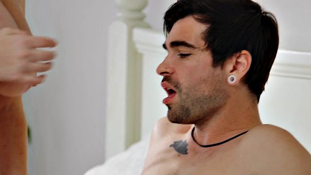 Big booty MILF doggystyled by her after deepthroat