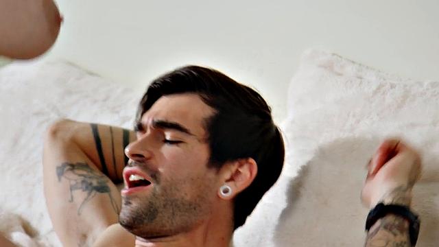 Big booty MILF doggystyled by her after deepthroat