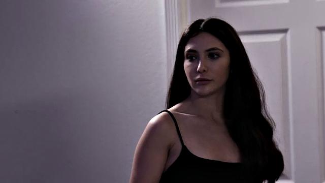 Petite 19yo sluts drilled in threesome by big white dick