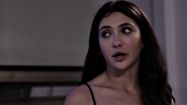 Petite 19yo sluts drilled in threesome by big white dick