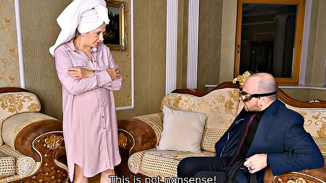 MATURE4K. Mature body liked by guy who provokes inter-generational sex