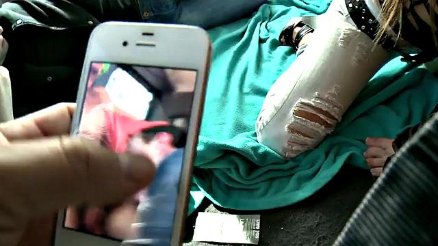 Blindfolded guy sucked by gay in outdoor van for cash