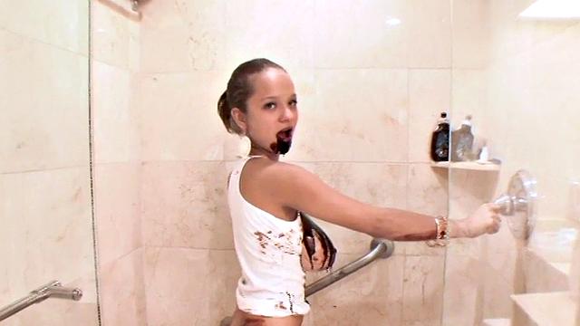 Chocolate covered teen paris milan