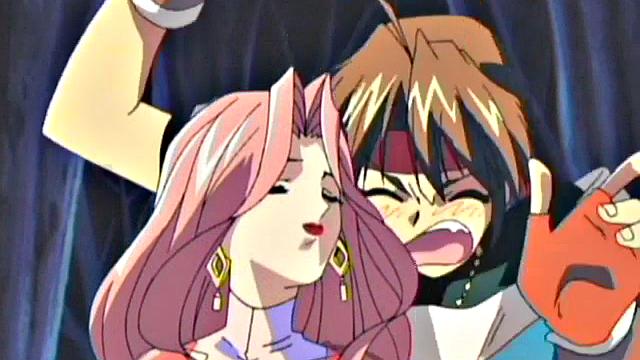 Horny anime slut fucking hard