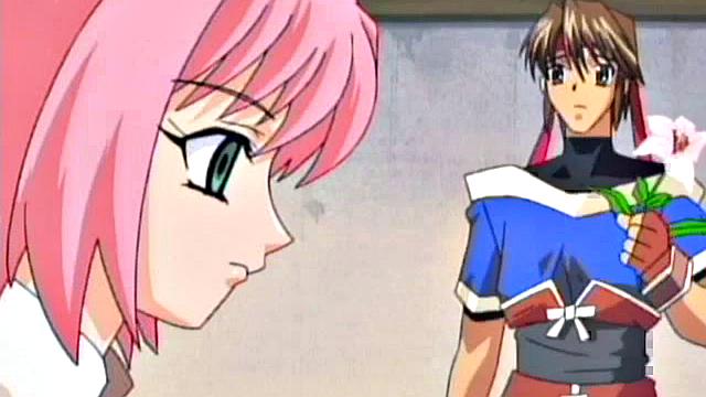 Horny anime slut fucking hard