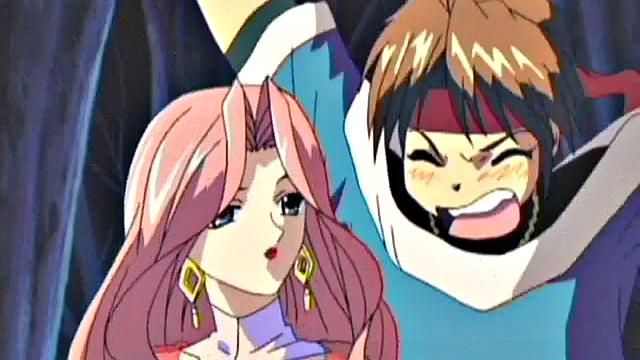 Horny anime slut fucking hard