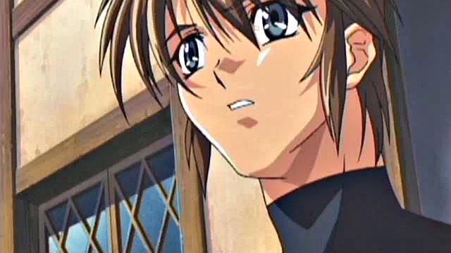 Horny anime slut fucking hard