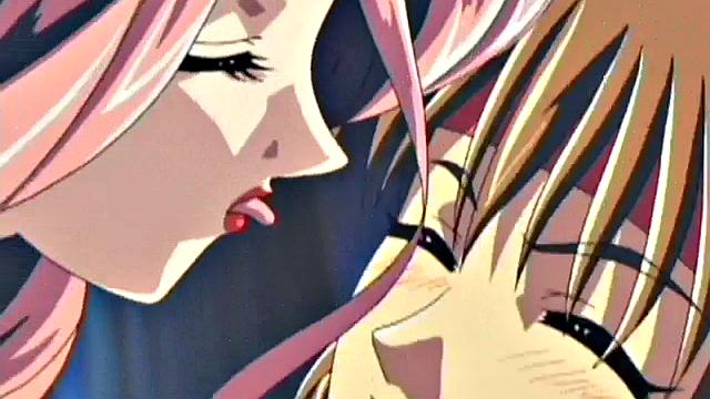 Horny anime slut fucking hard