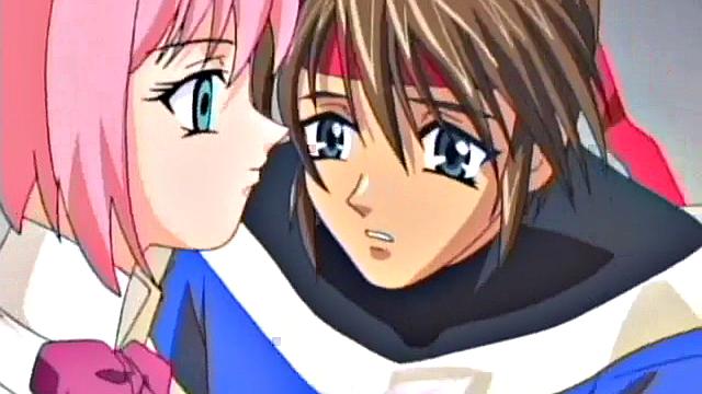 Horny anime slut fucking hard