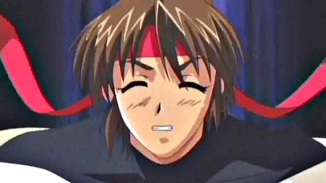 Взрослая аниме героиня скачет на члене в позе наездницы