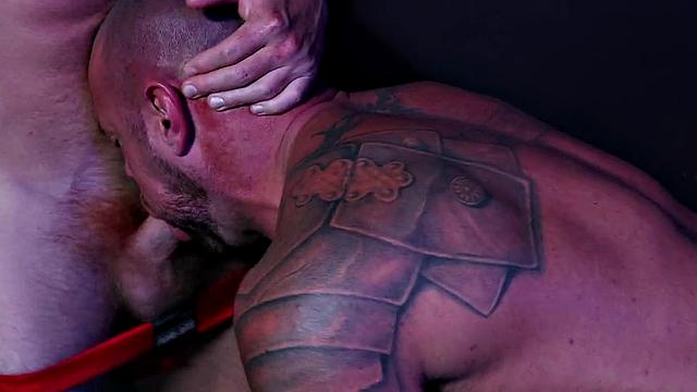 Discovering a Muscular Ass to Fill - Michael Roman & Bennett Anthony