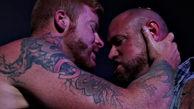 Discovering a Muscular Ass to Fill - Michael Roman & Bennett Anthony