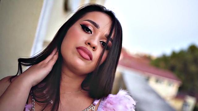 brunette lingerie telegram hard