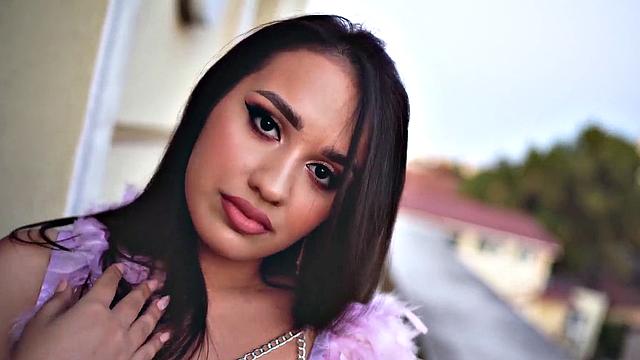 brunette lingerie telegram hard