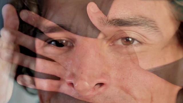 Sixpack jock solo masturbates on sunbed outdoors