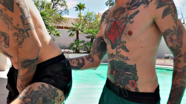 21yo pussyboy enjoys a 3some with Bf and Asian GF