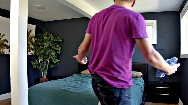 Dickblowing cub rimmed and breeded by stepbro