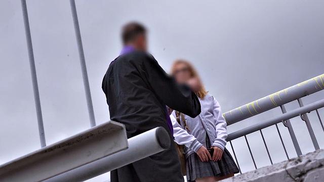 College babe picked up by fake priest and fucked